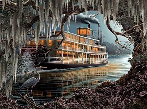 Night on The River 1000 pc Jigsaw Puzzle