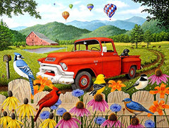 The Red Truck 500 pc Jigsaw Puzzle