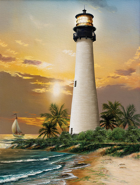 Cape Florida Lighthouse 500 pc Jigsaw Puzzle