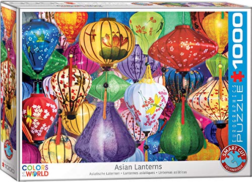EuroGraphics Asian Lanterns 1000 pc Jigsaw Puzzle
