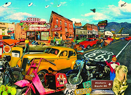 SUNSOUT INC Willie's Pool Hall 500+ pc Jigsaw Puzzle