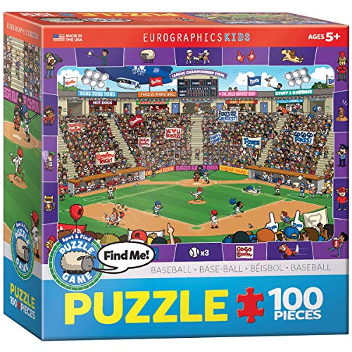 Baseball - Spot and Find 100-Piece Puzzle