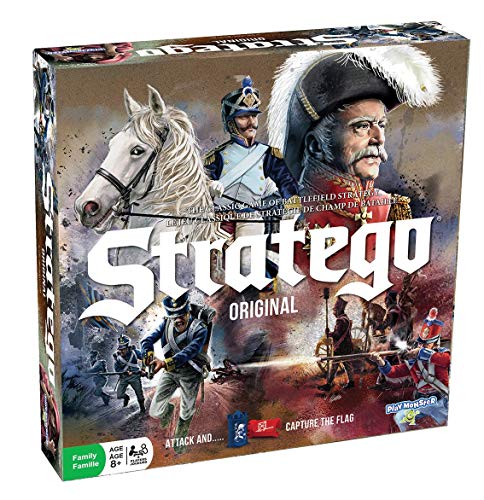 Stratego Original Game -- New Update - Classic Pawns with No Stickers!