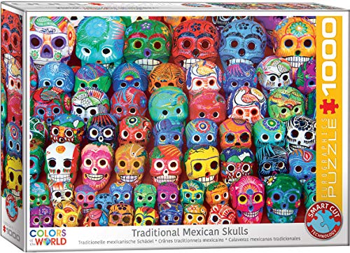 EuroGraphics Traditional Mexican Skulls 1000Piece Puzzle