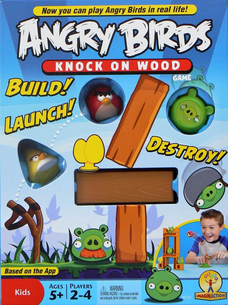 Angry Birds: Knock On Wood Game